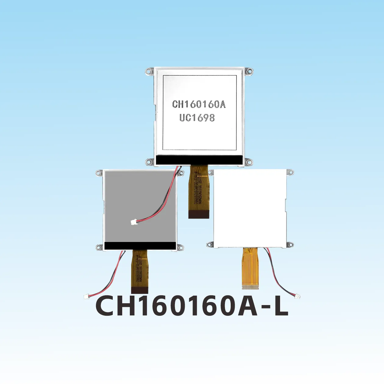CH160160A-L 160x160 COG LCD Display