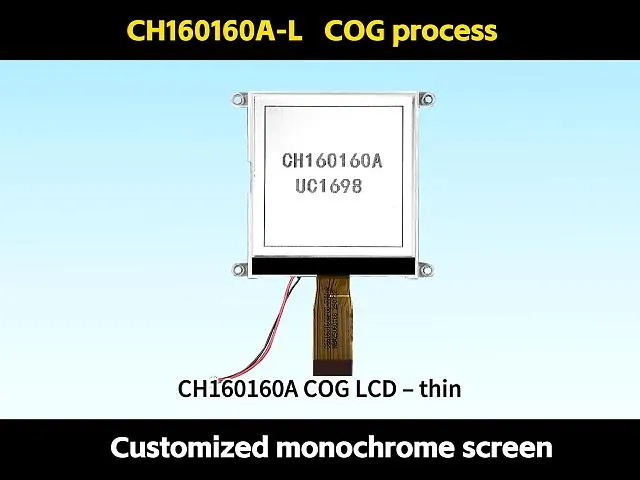 CH160160A-L 160x160 COG LCD Display