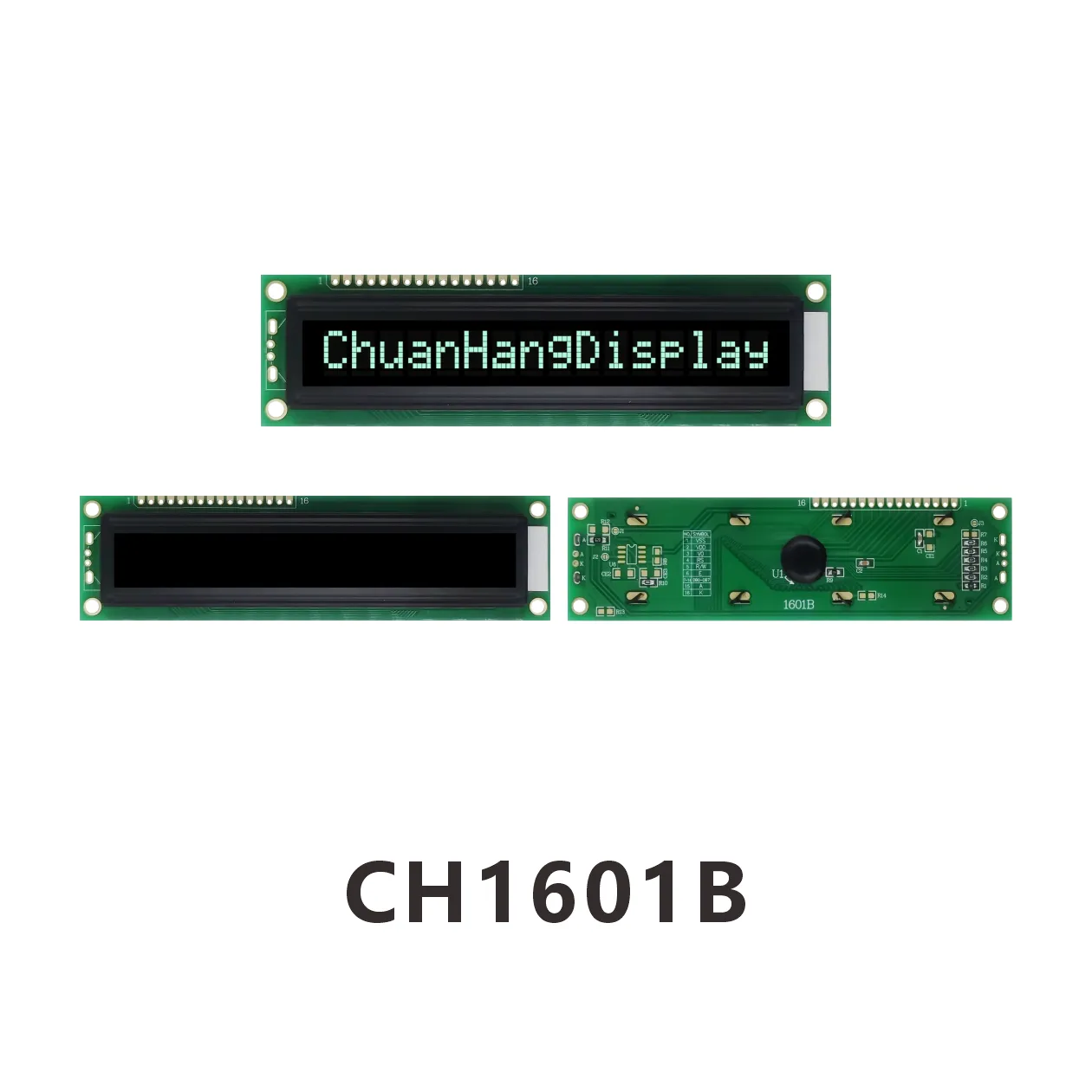 CH1601B   16x1 lcd display module