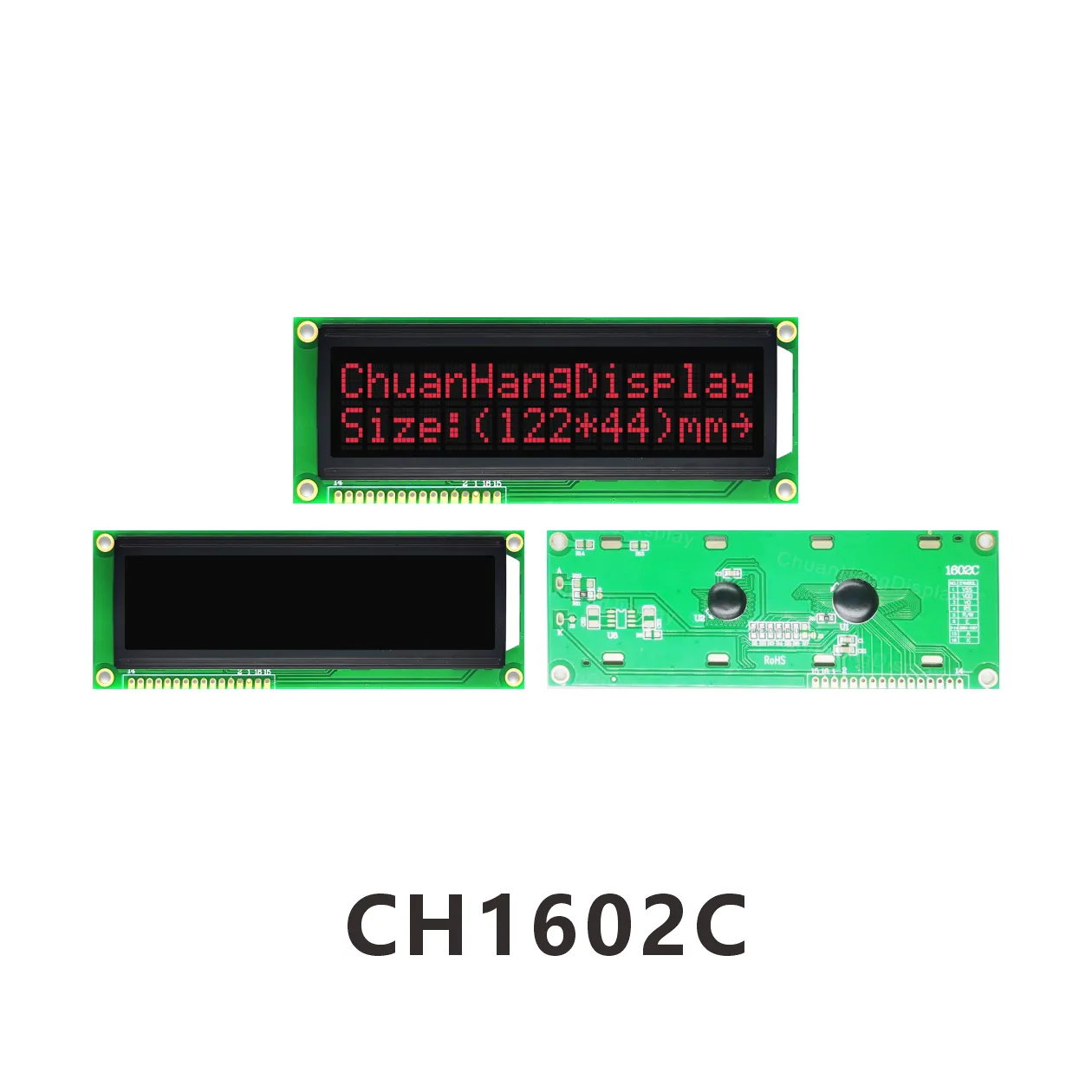 CH1602C  i2c module for 16x2 lcd