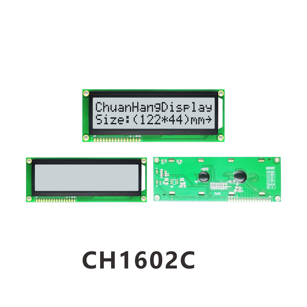 CH1602C  i2c module for 16x2 lcd
