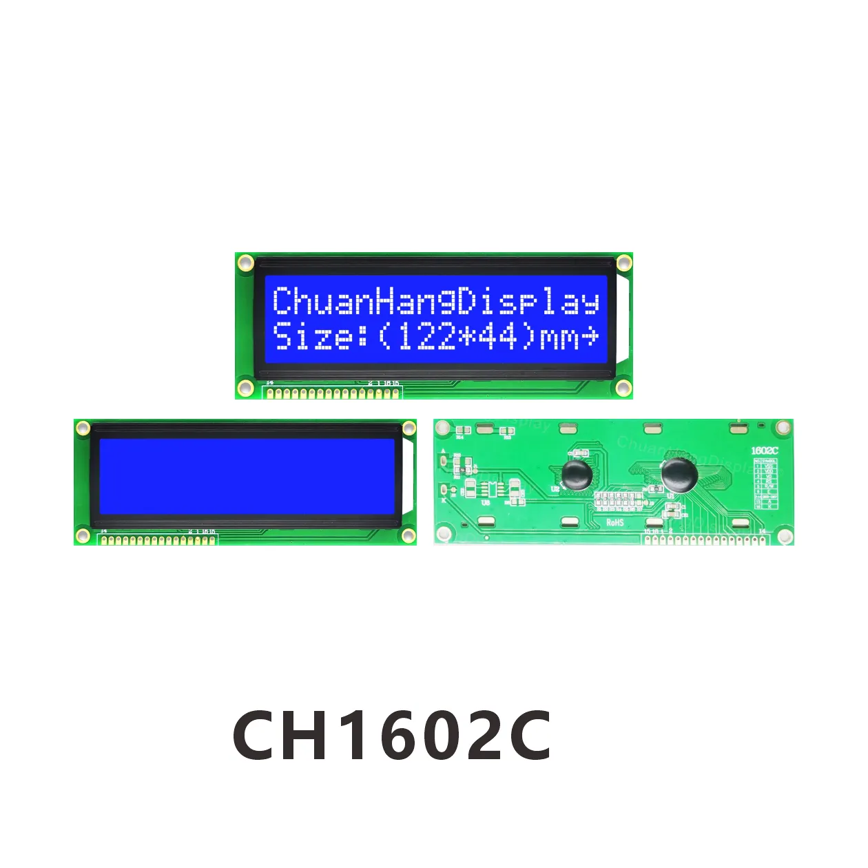 CH1602C  i2c module for 16x2 lcd