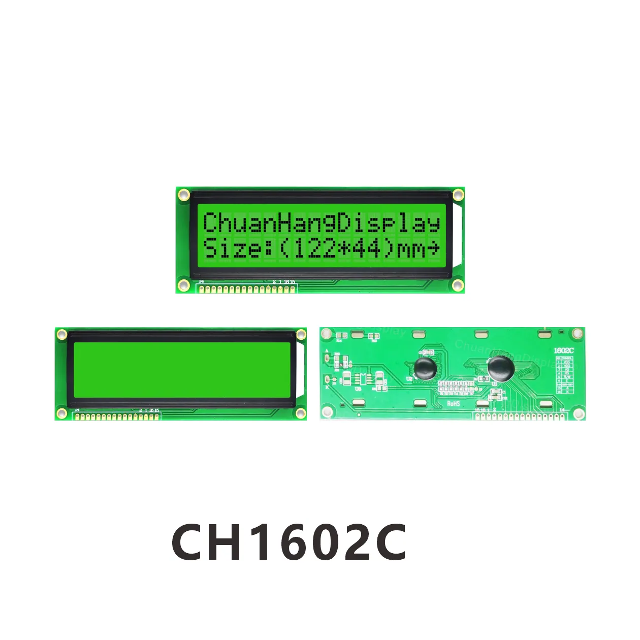 CH1602C  i2c module for 16x2 lcd