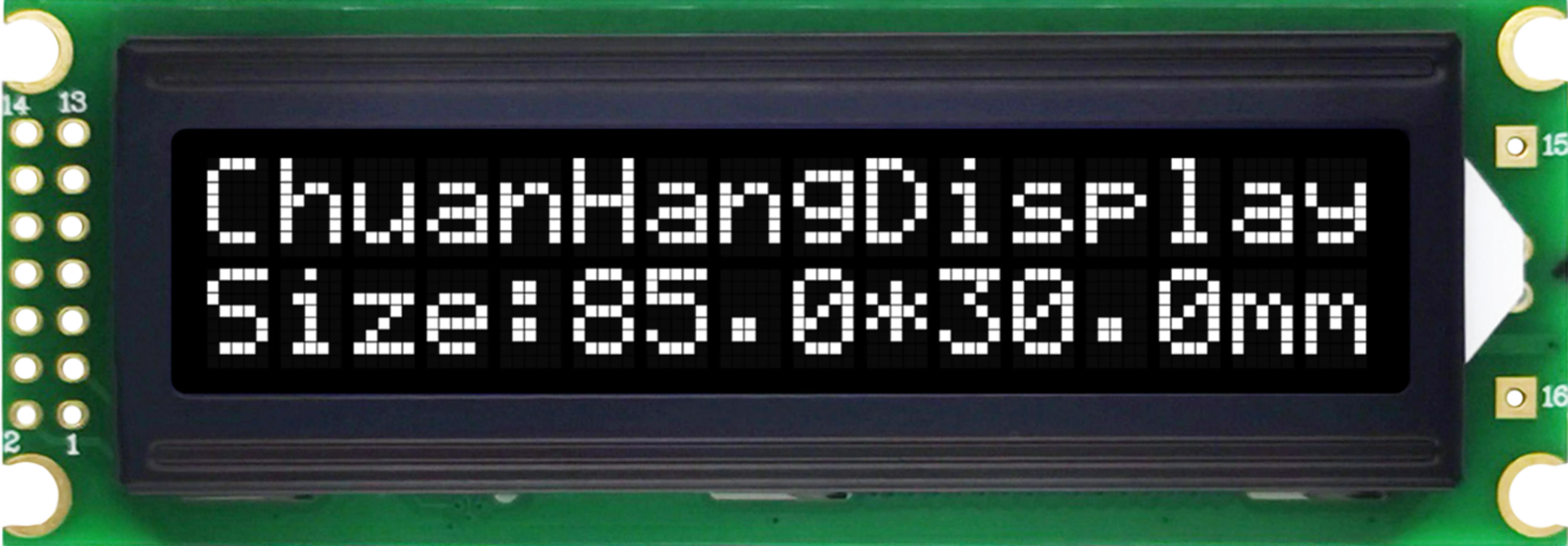 CH1602E lcd display 16x2 specifications