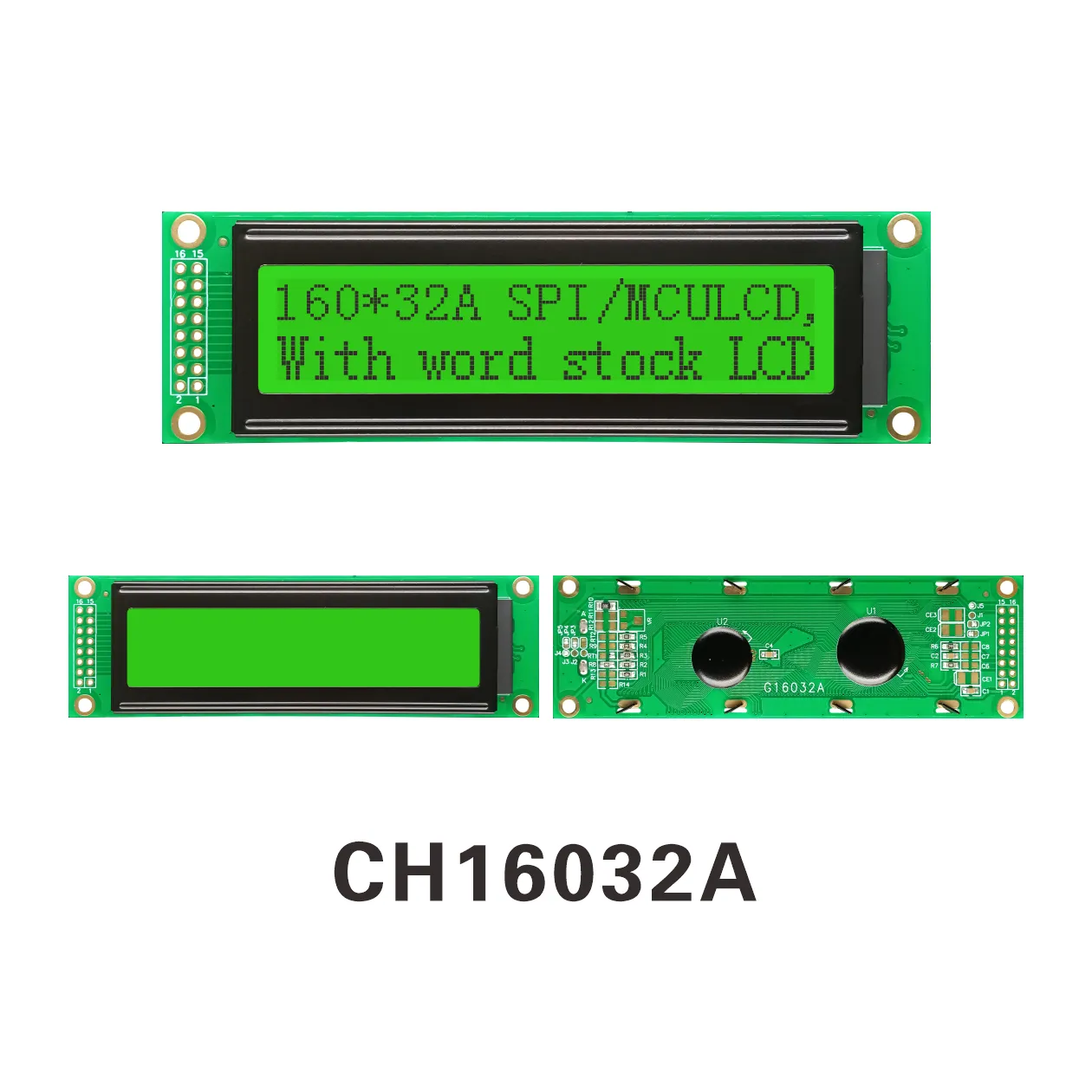 CH16032A 160x32 Liquid Crystal Display