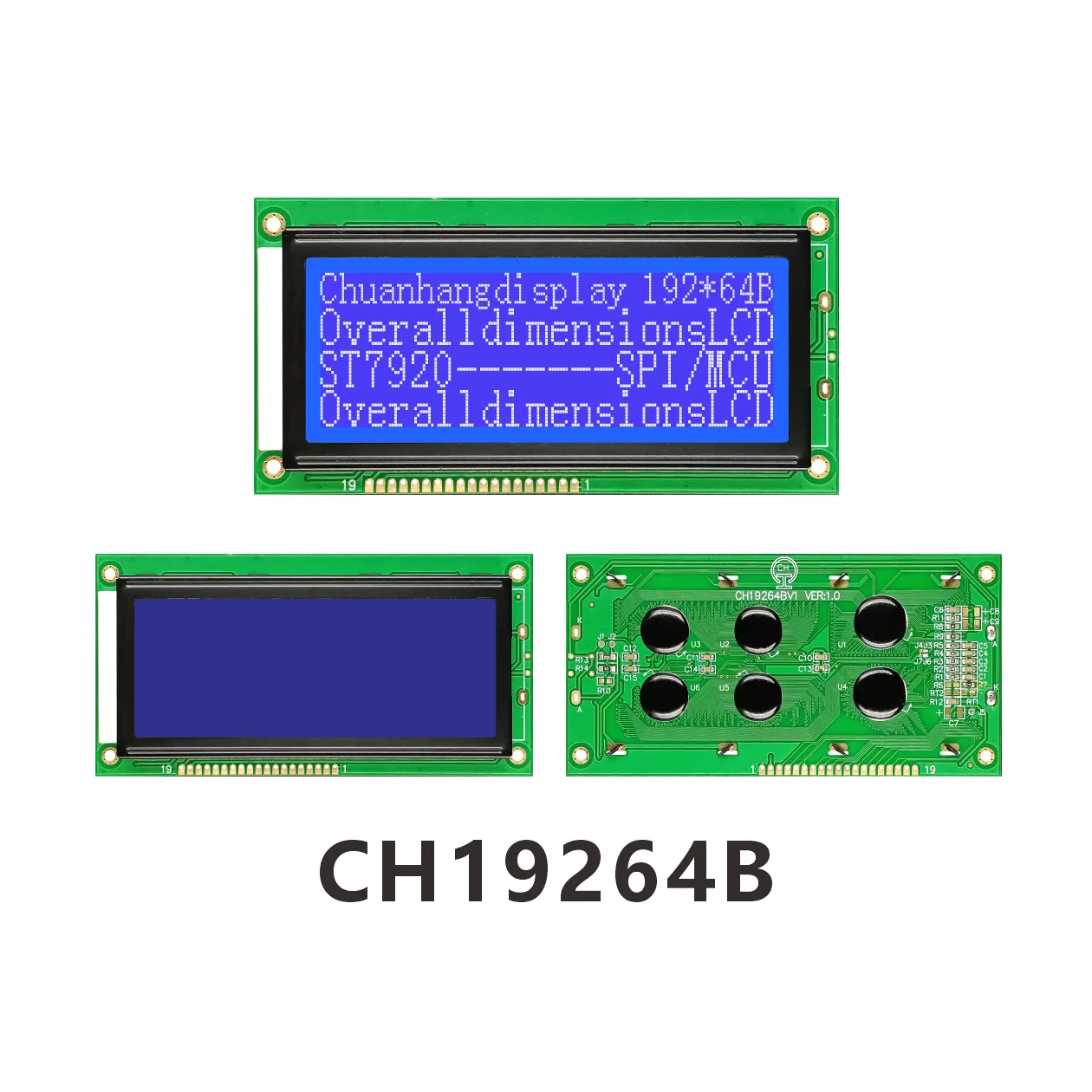 CH19264B Graphic LCD 192x64