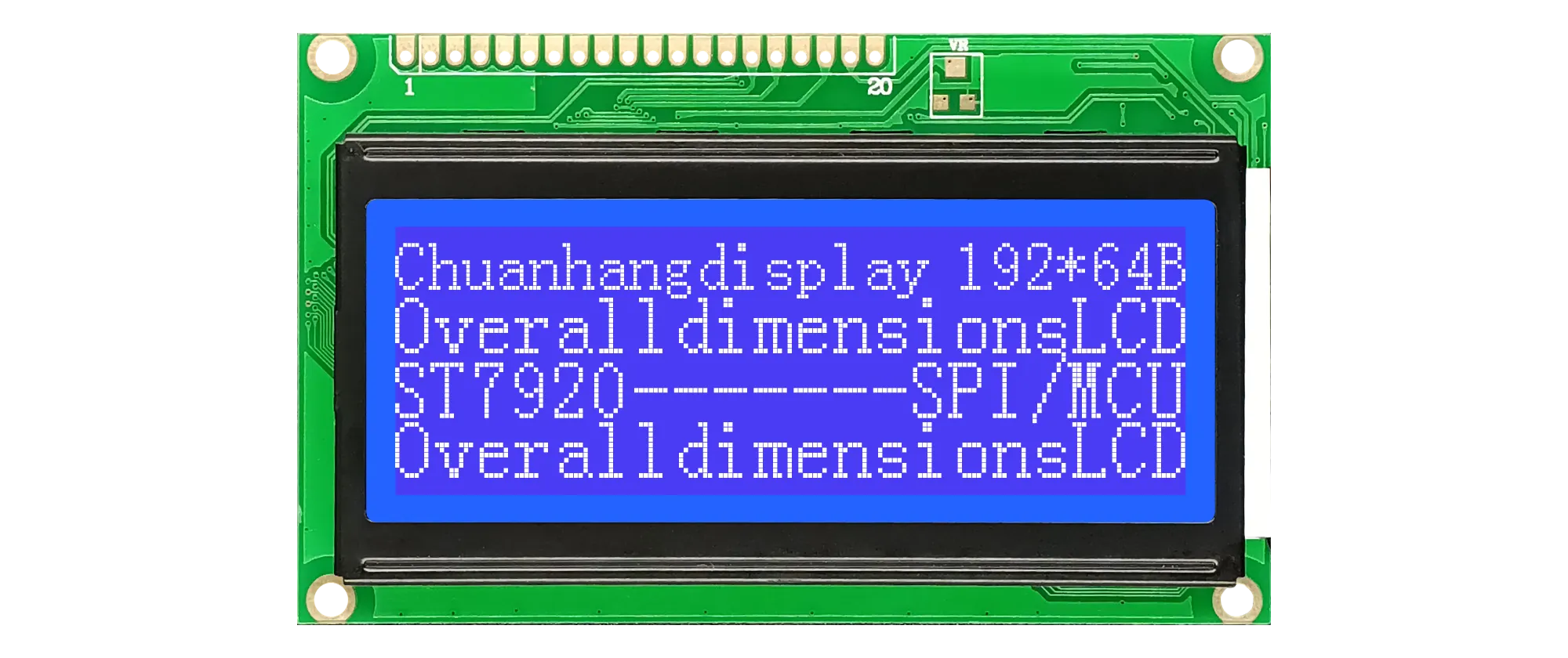 CH19264C 192x64 LCD Graphic Displays