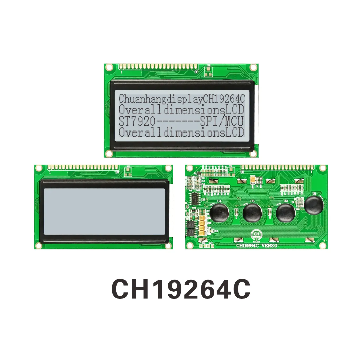 CH19264C 192x64 LCD Graphic Displays