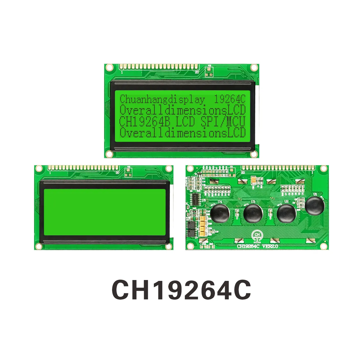 CH19264C 192x64 LCD Graphic Displays