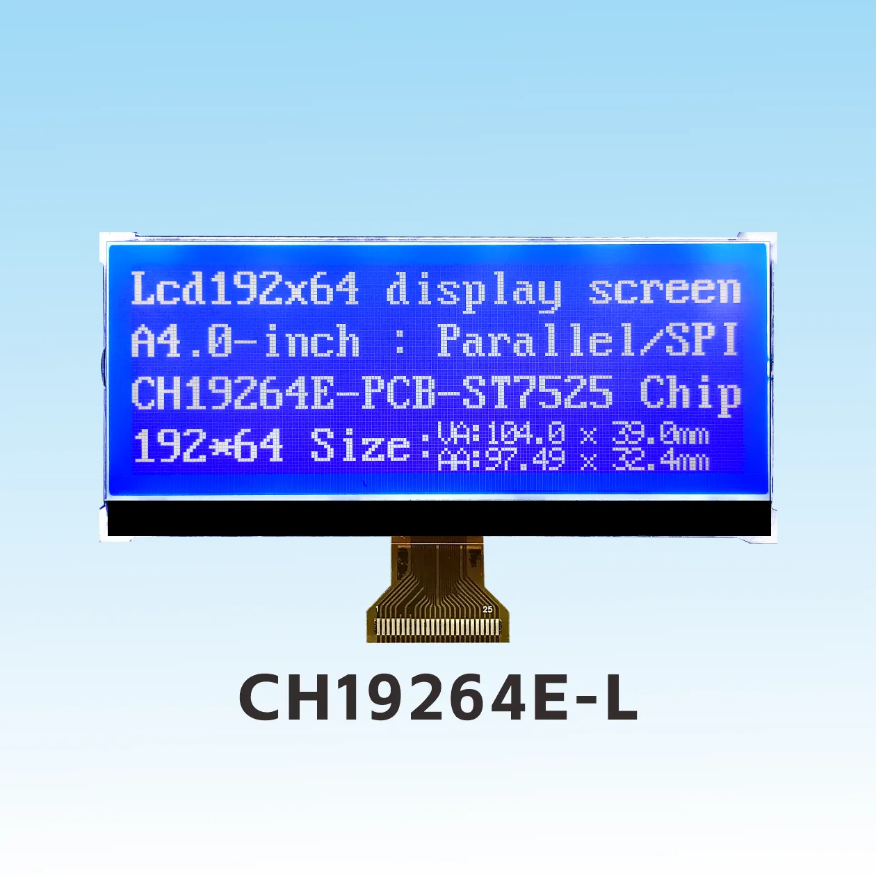 CH19264E-L (Welding Ver) Liquid Crystal Display