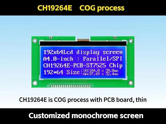 CH19264E COG LCD Display Graphic