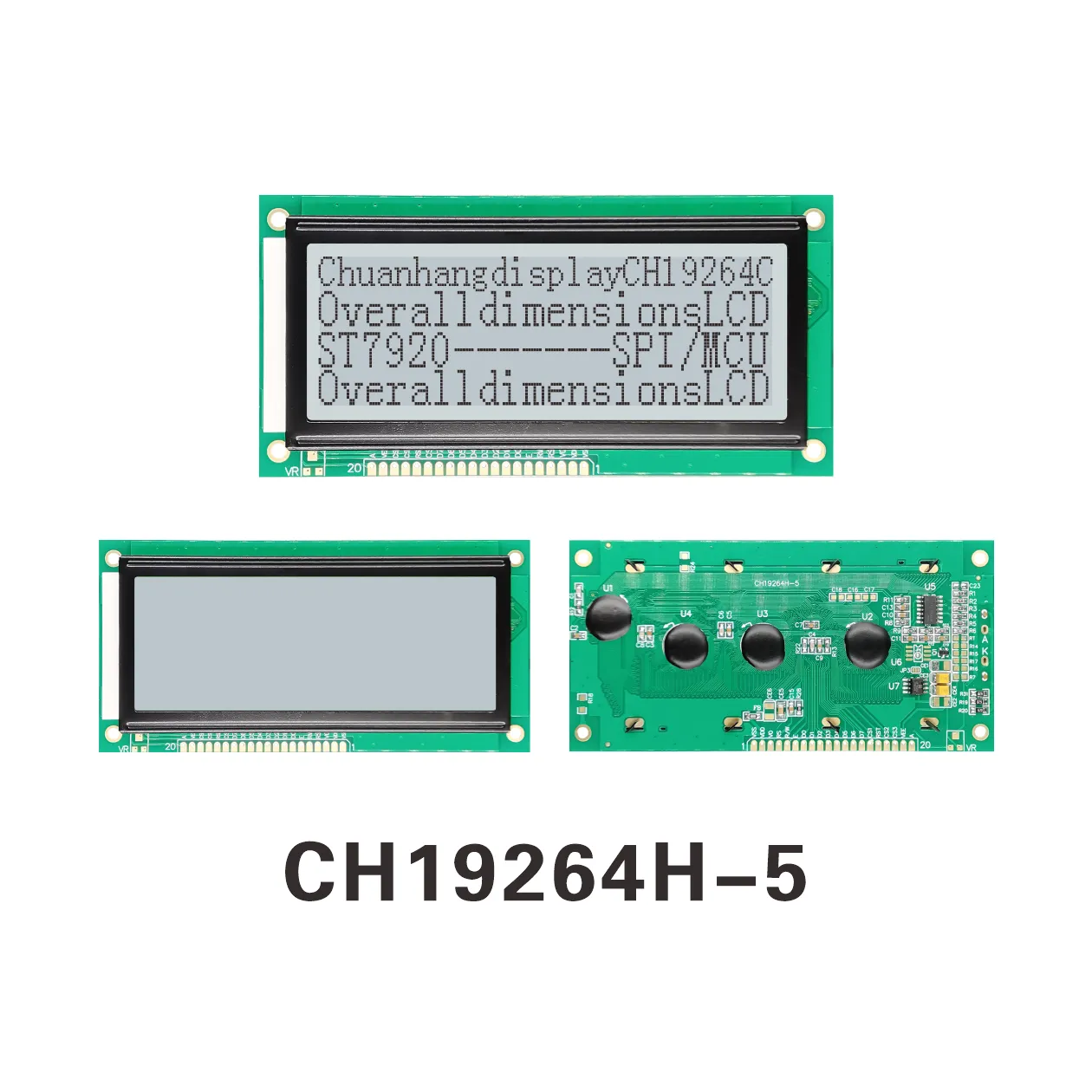 CH19264H-5 192x64 LCD Displays