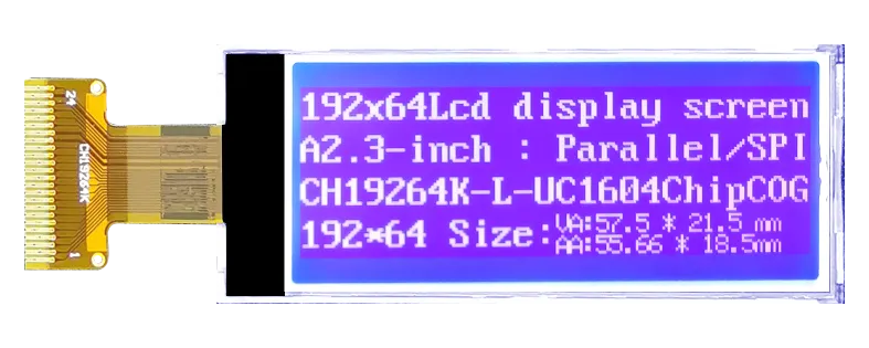 CH19264K-L 192x64 LCD Graphic