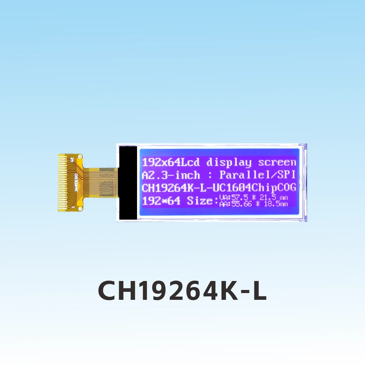 CH19264K-L 192x64 LCD Graphic