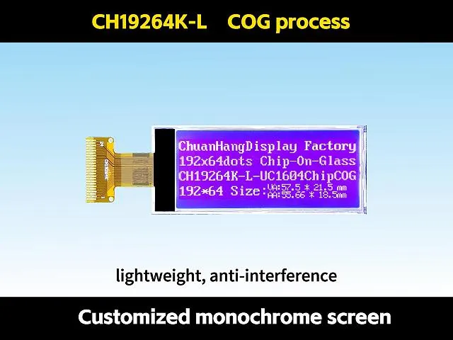 CH19264K-L 192x64 LCD Graphic