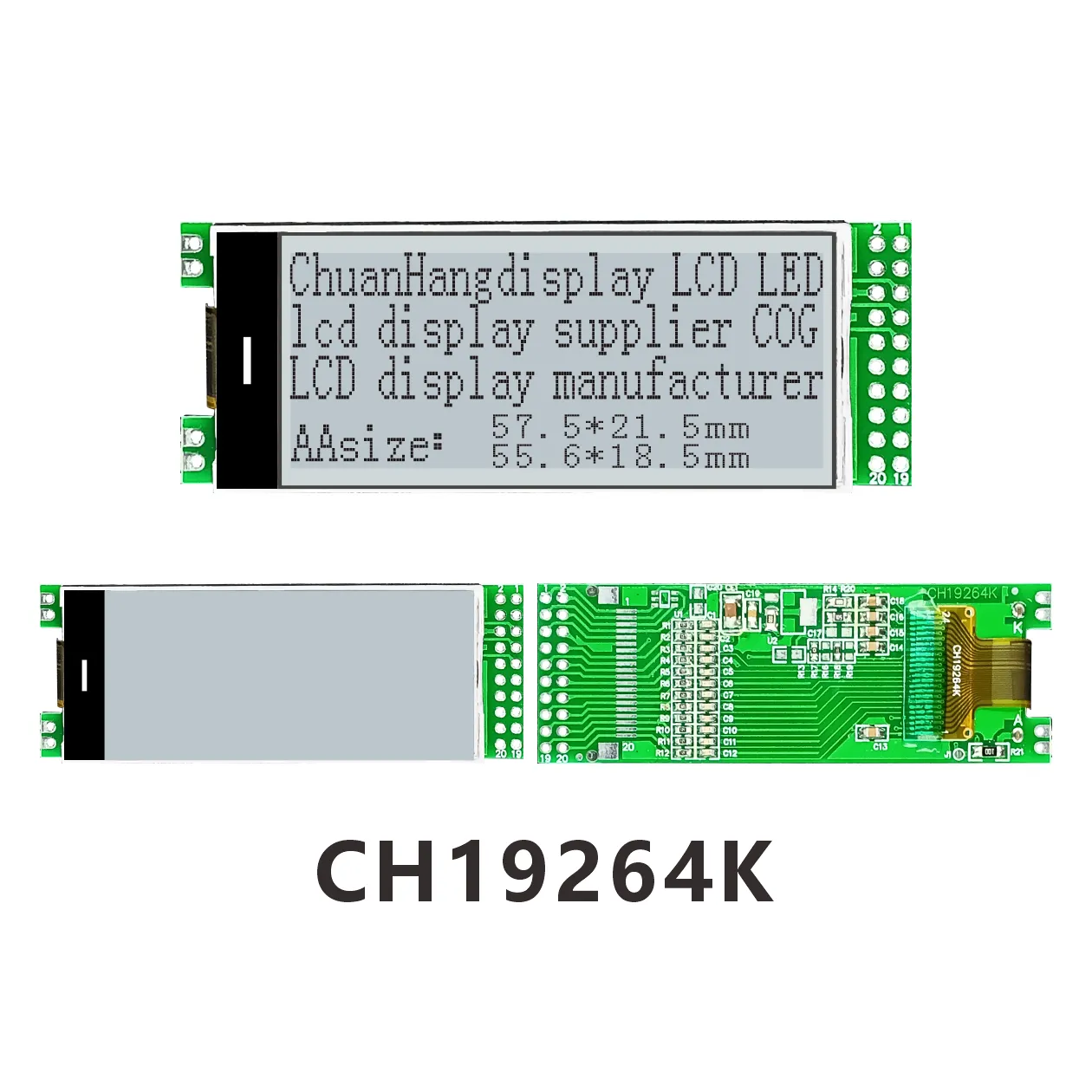 CH19264K 192x32 Graphic LCD