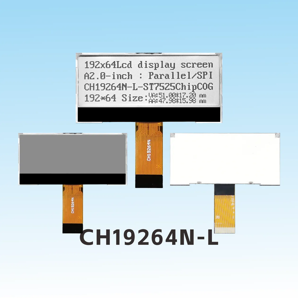 CH19264N-L Graphic Display LCD 192x64