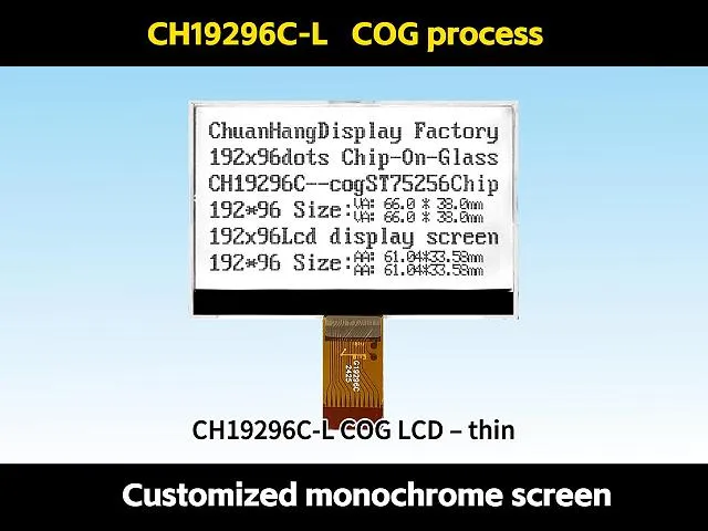 CH19296C-L 192x96 Graphic Liquid Crystal Display