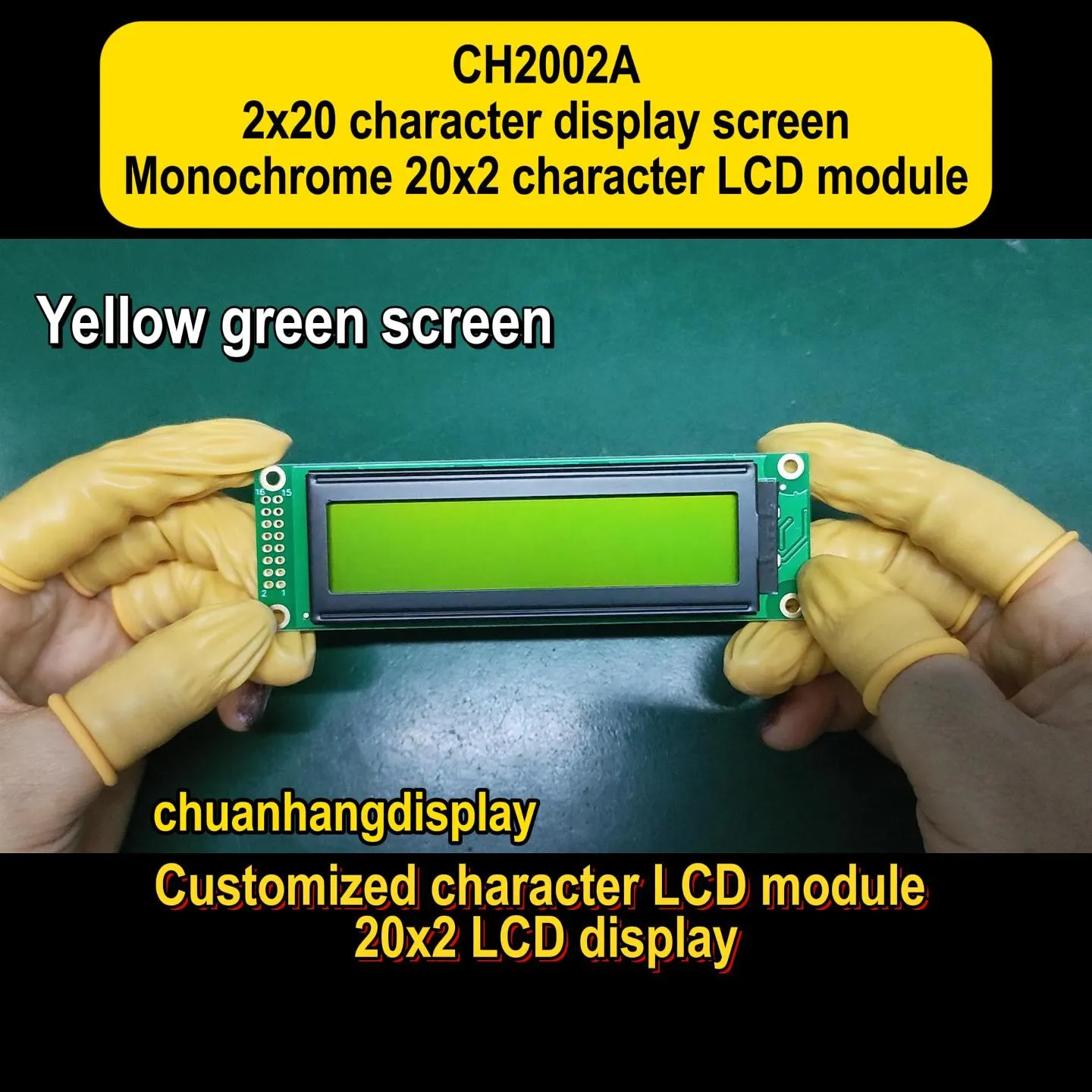 CH2002A  20x2 lcd display