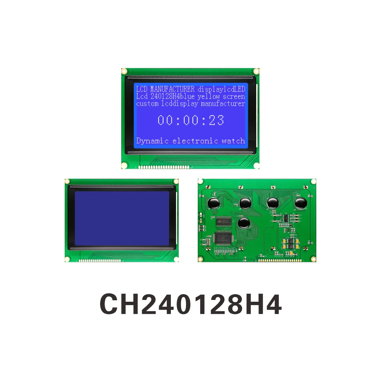 CH240128H4 Chip on Board LCD Module 240x128