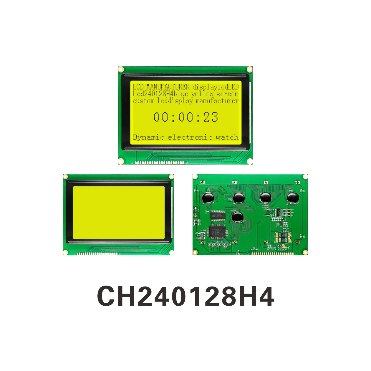CH240128H4 Chip on Board LCD Module 240x128