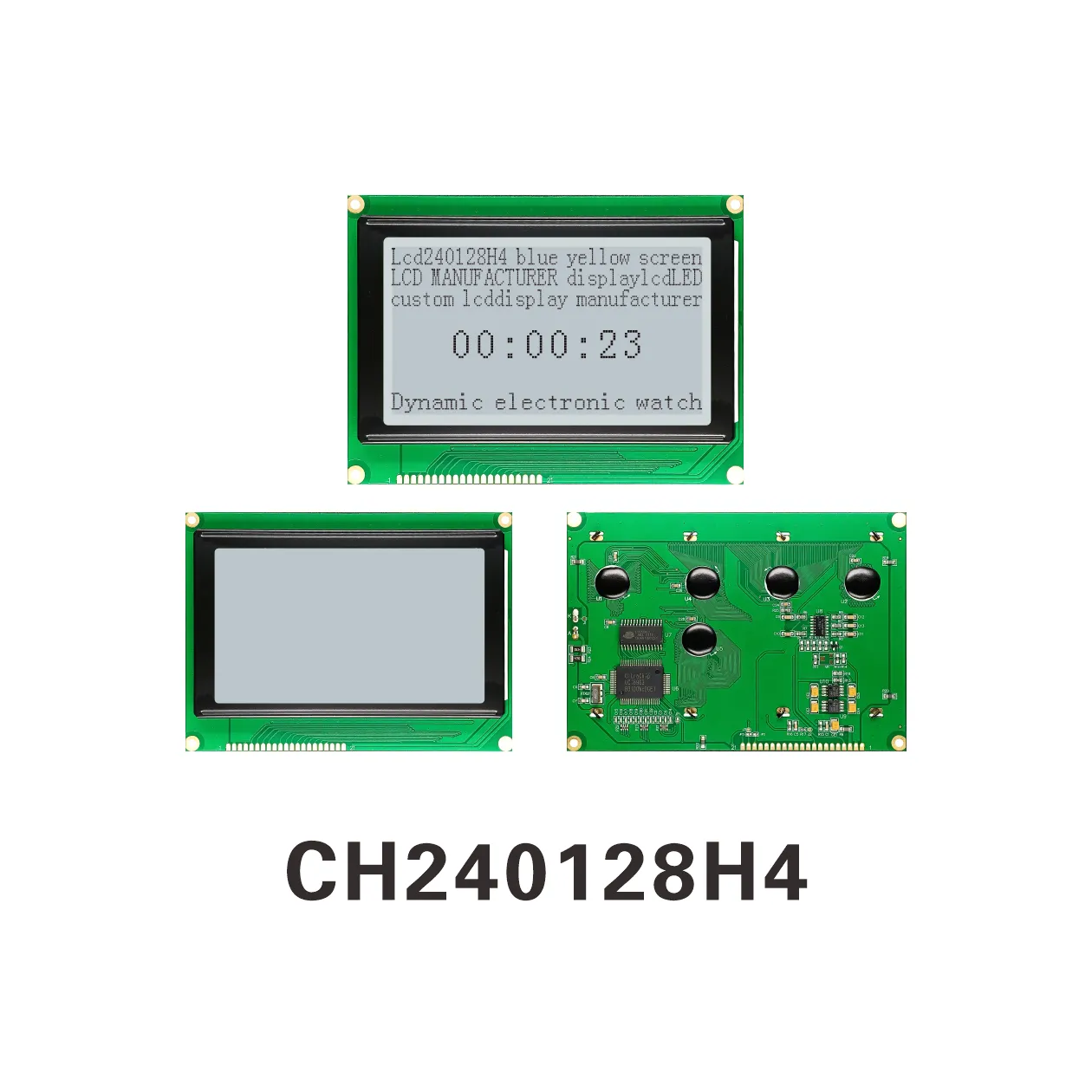 CH240128H4 Chip on Board LCD Module 240x128