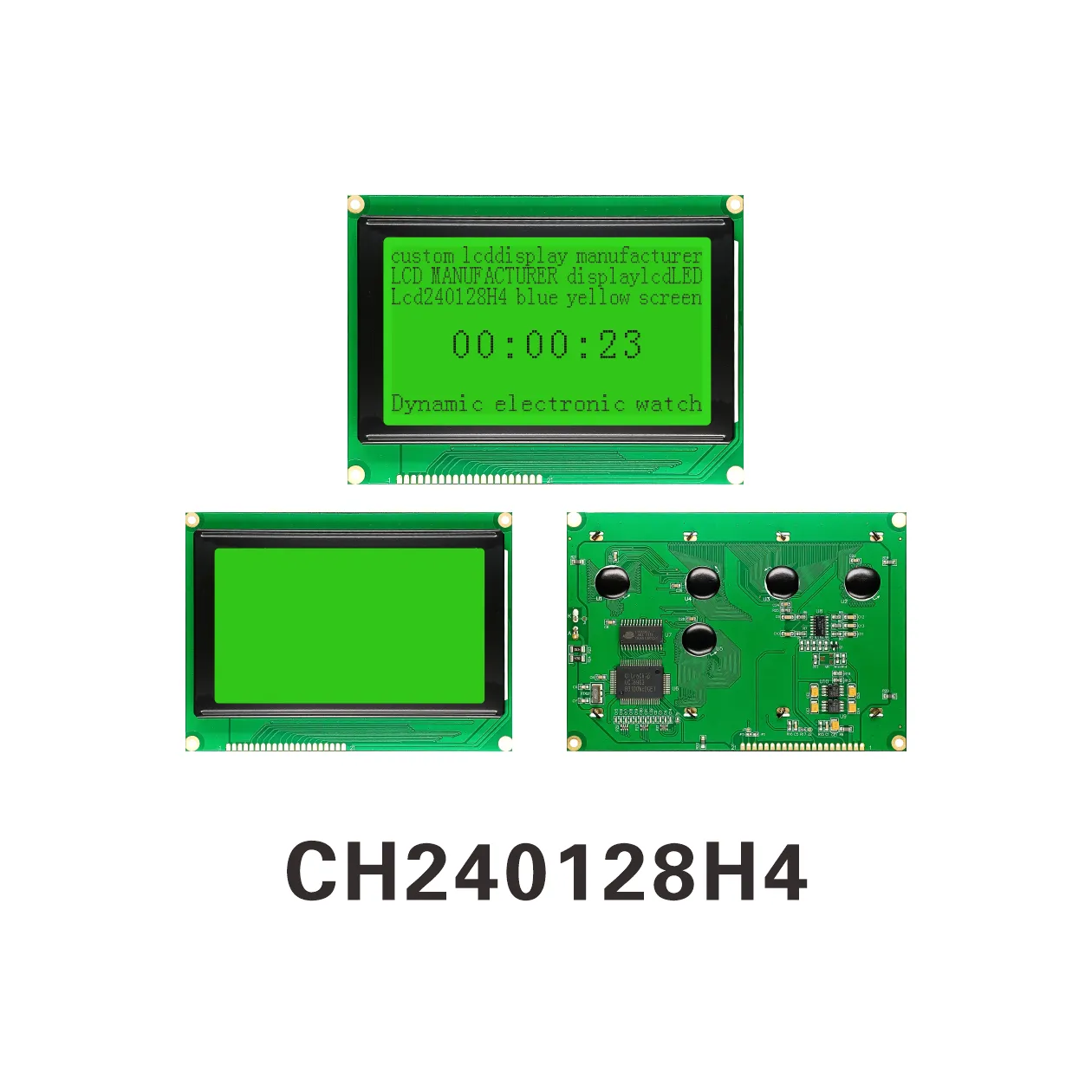 CH240128H4 Chip on Board LCD Module 240x128