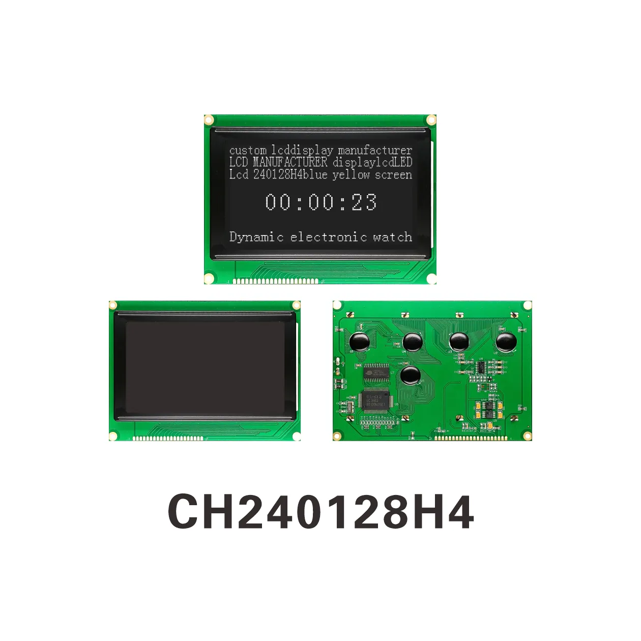CH240128H4 Chip on Board LCD Module 240x128