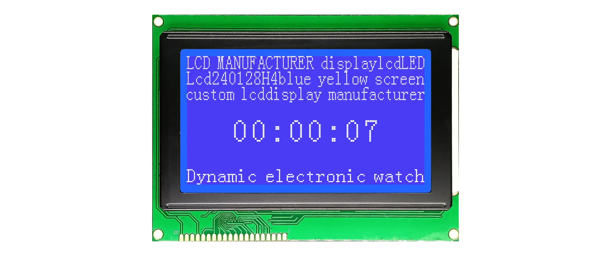 CH240128L   LCD Module 240x128 with PCB