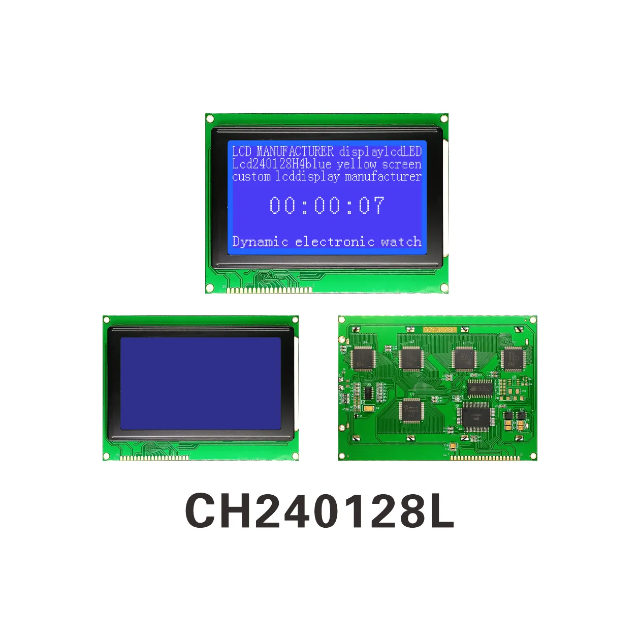 CH240128L   LCD Module 240x128 with PCB