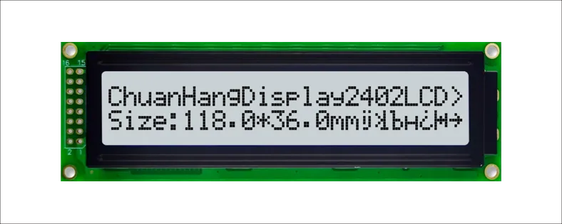 CH2402A  24x2 character lcd module