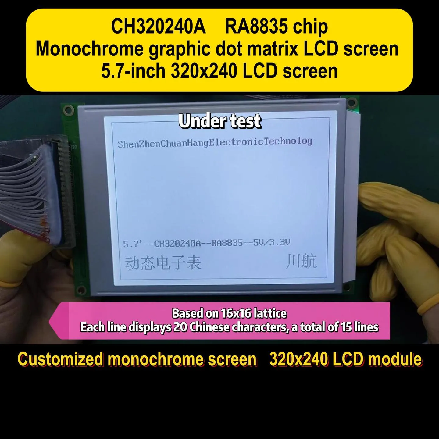 CH320240A-V4.0 Display Graphic LCD