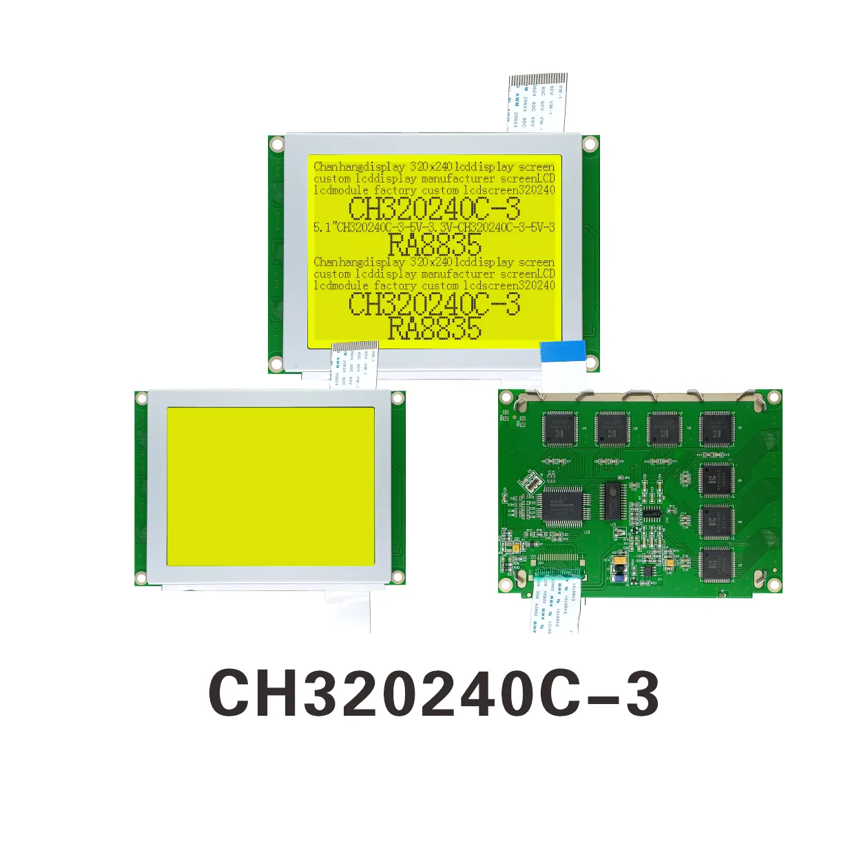 CH320240C-3 Graphic Display LCM 320x240
