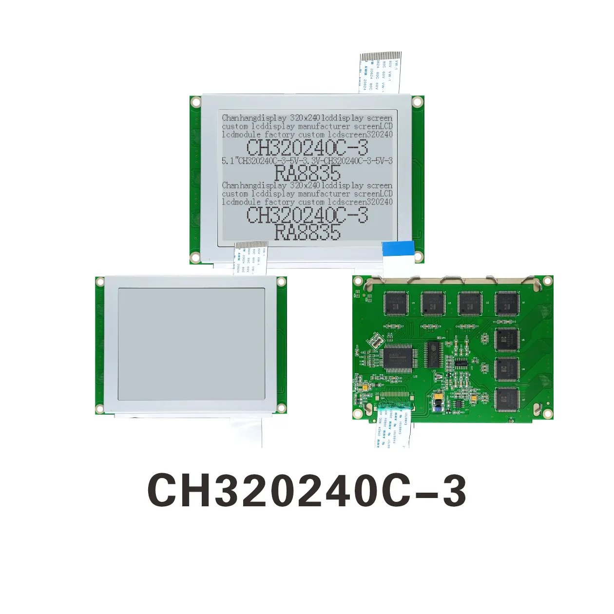 CH320240C-3 Graphic Display LCM 320x240
