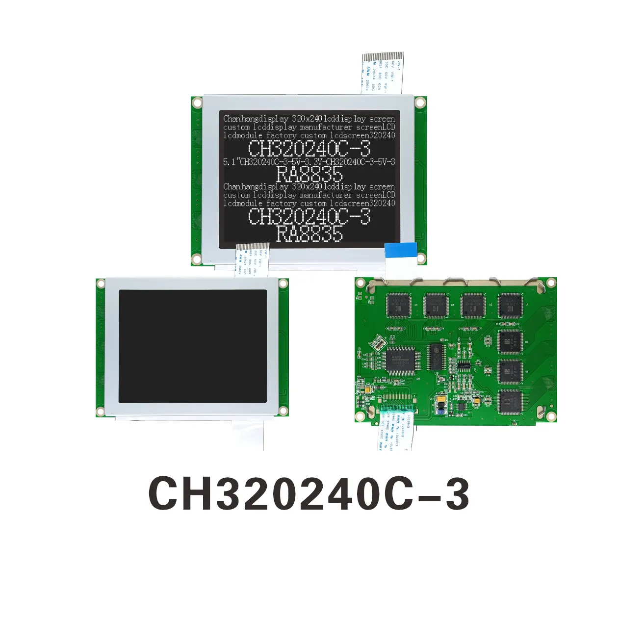 CH320240C-3 Graphic Display LCM 320x240