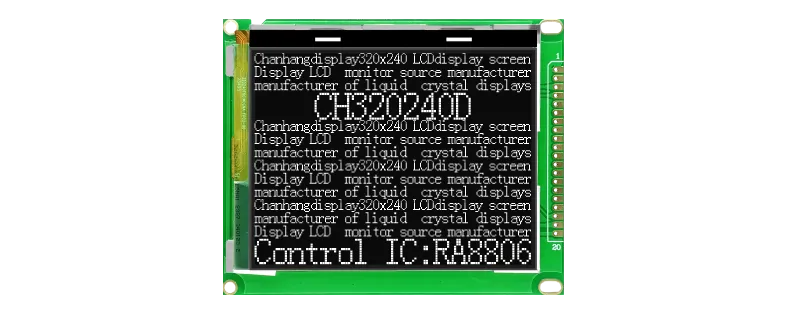 CH320240D Chip on Glass LCD Module 320x240