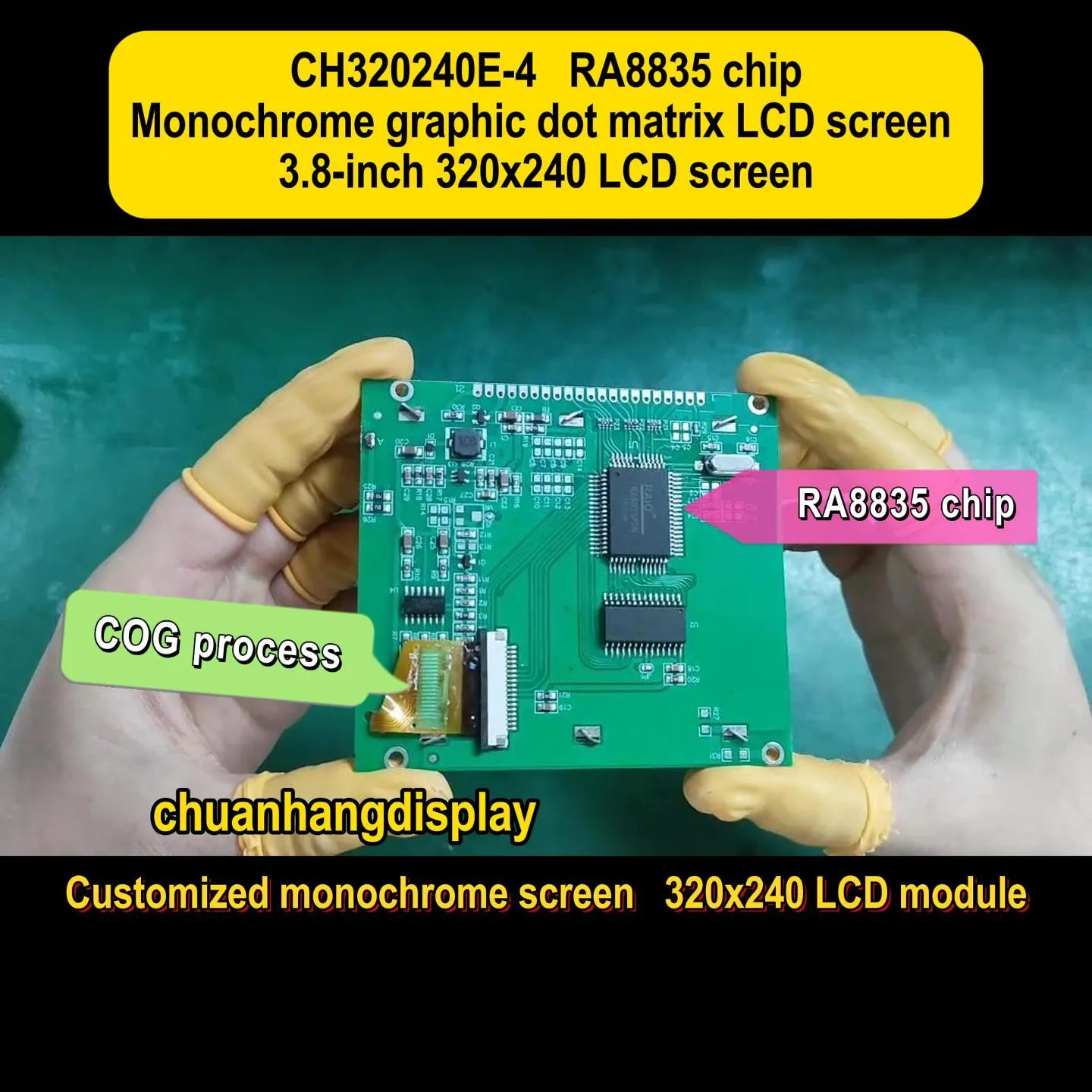 CH320240E-4 Grafisches Fl&uuml;ssigkristall-Display-Modul