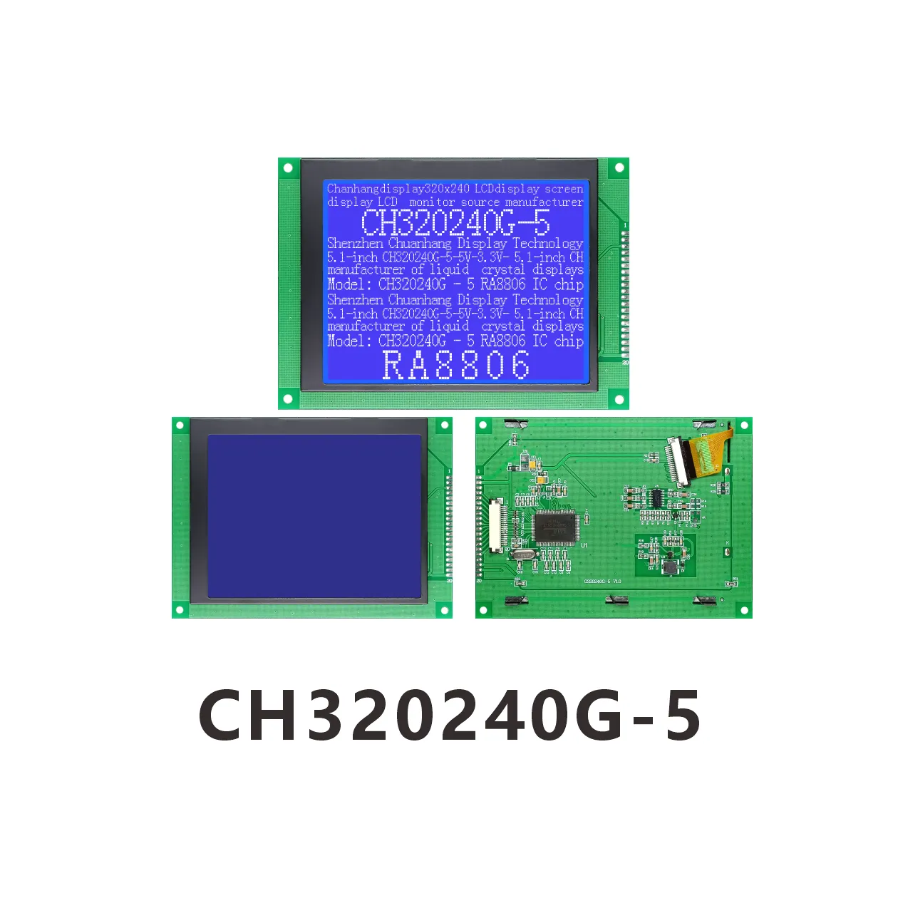 CH320240G-5 COG Graphic LCD Module