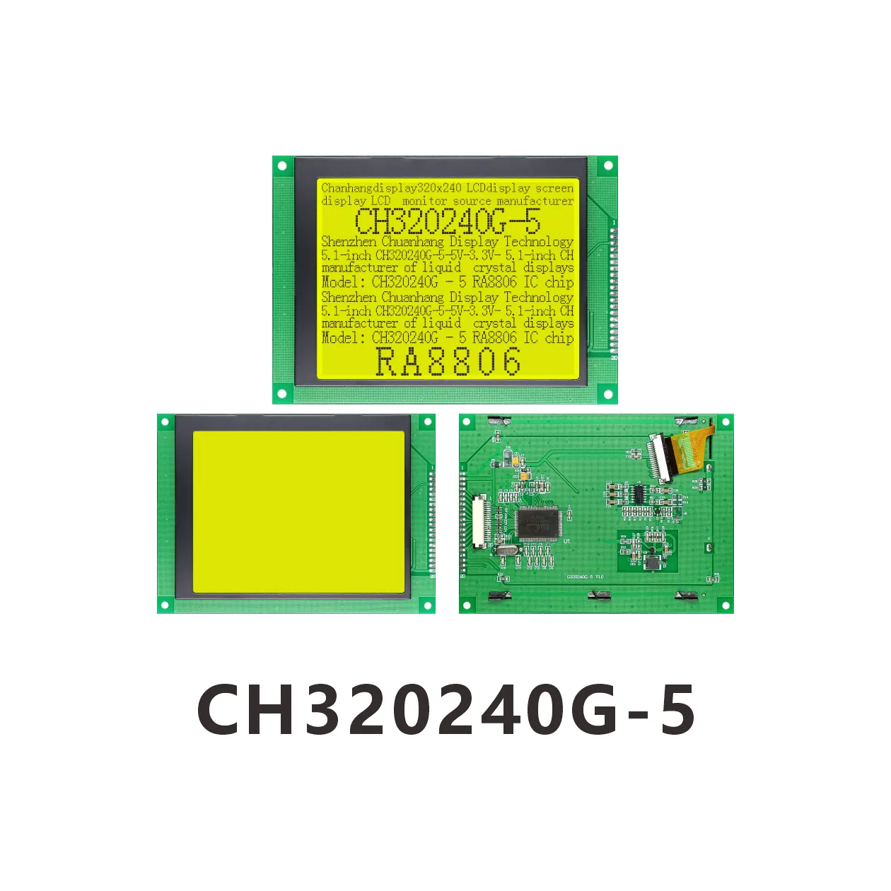 CH320240G-5 COG Graphic LCD Module