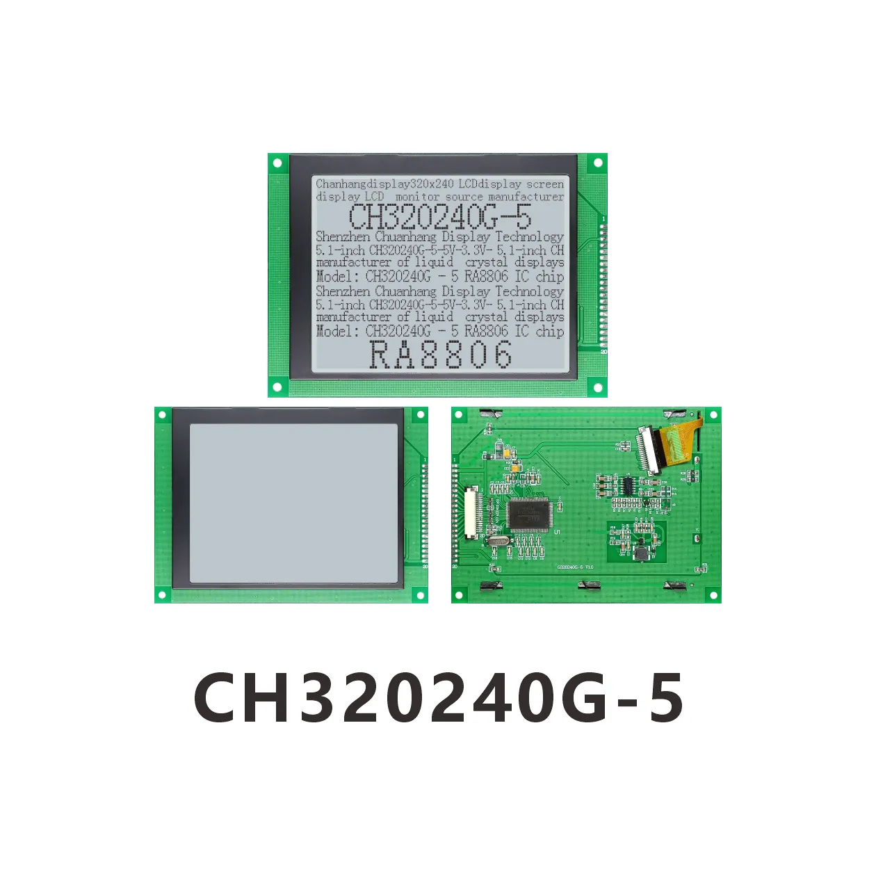 CH320240G-5 COG Graphic LCD Module