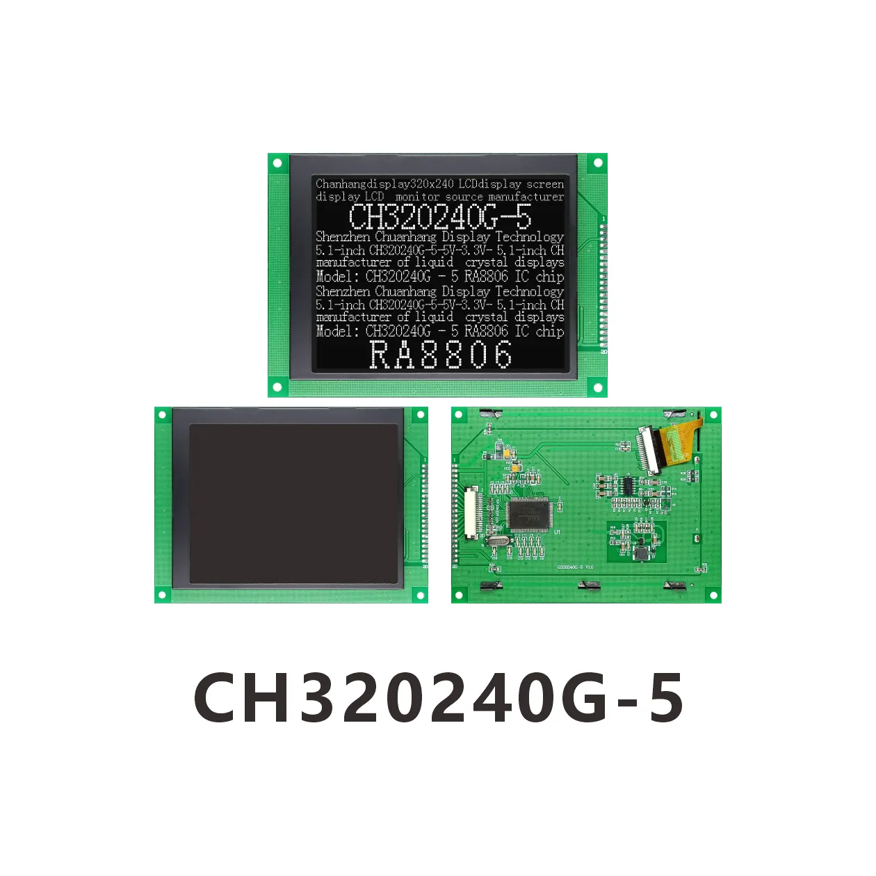 CH320240G-5 COG Graphic LCD Module