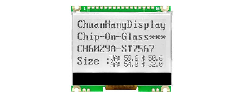 CH6029A-V6.0 COG Graphic LCD Module