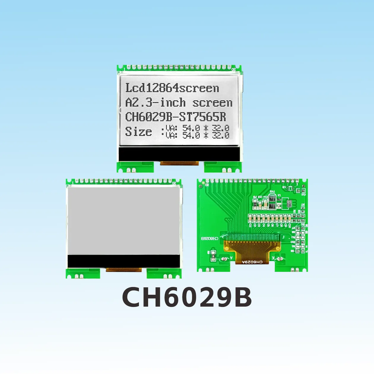 CH6029B  12864 lcd
