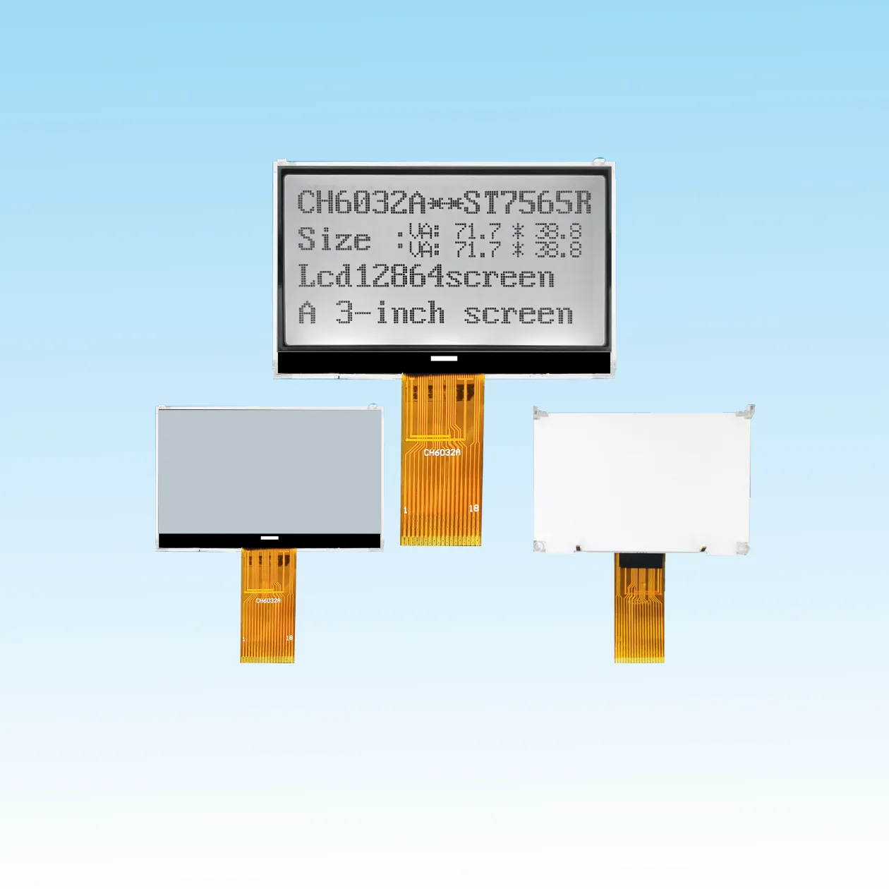 CH6032A-L  cog lcd 12864