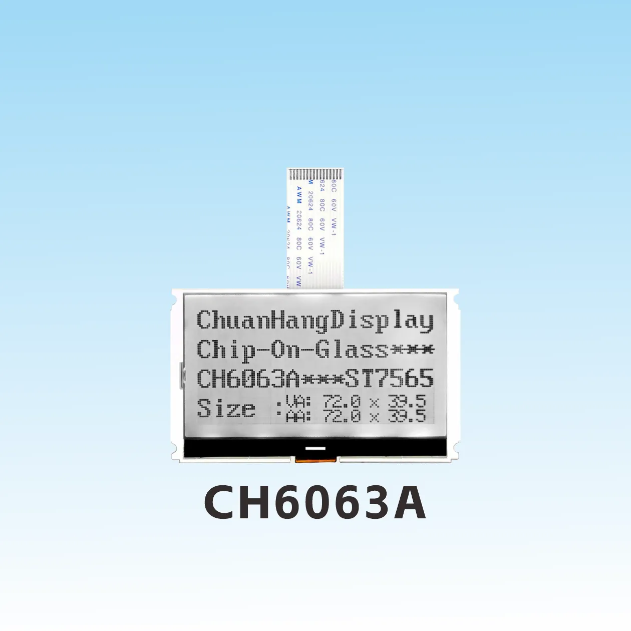 CH6063A   Concurrent  COG LCD Modules