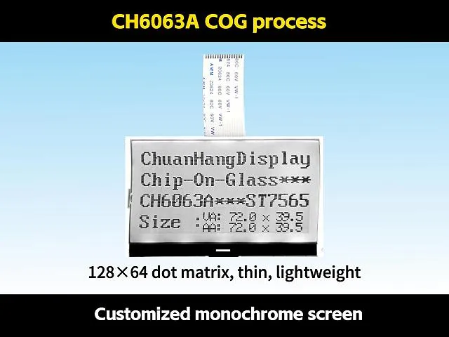 CH6063A   Concurrent  COG LCD Modules