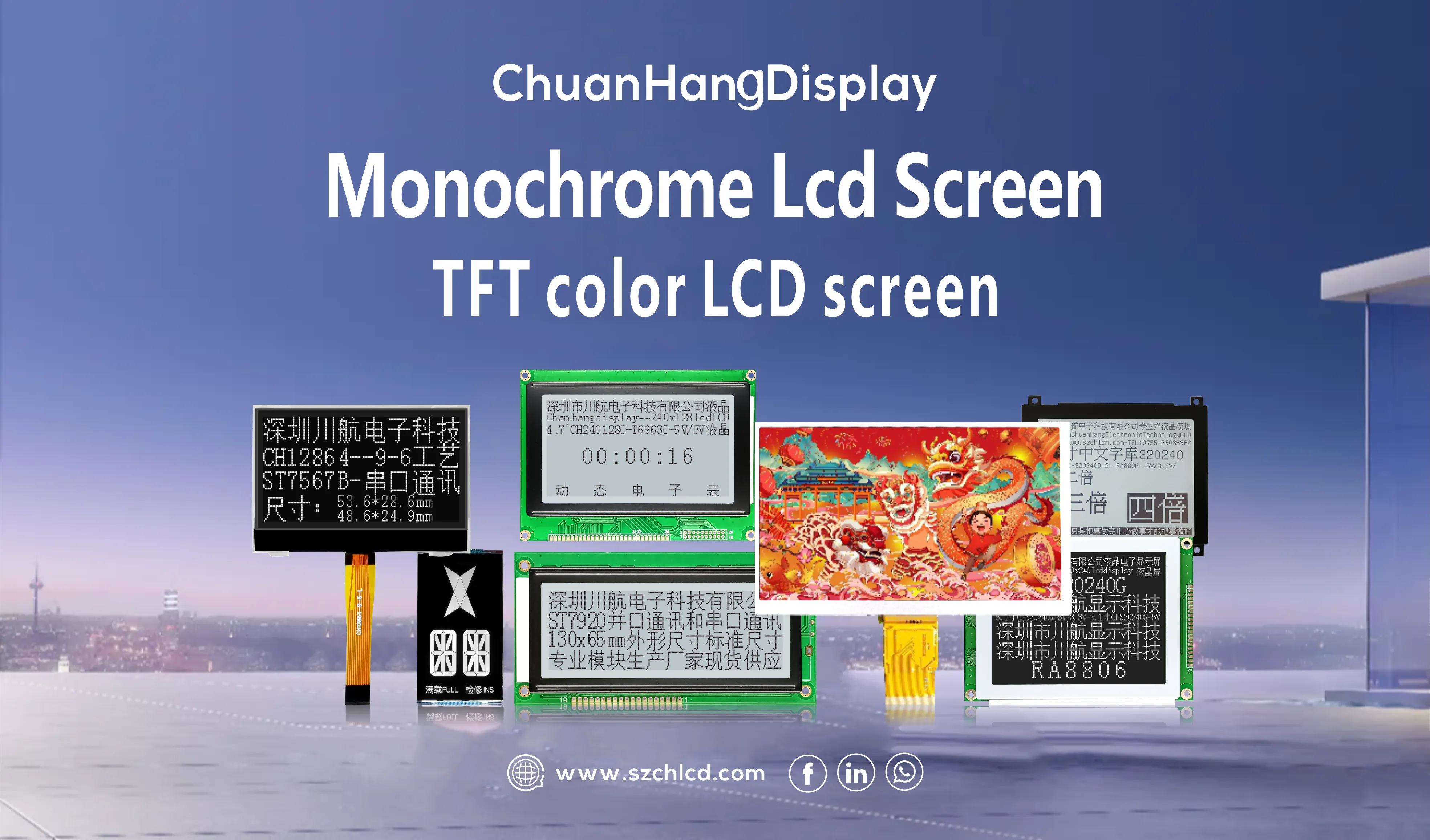 SCM in liquid crystal module