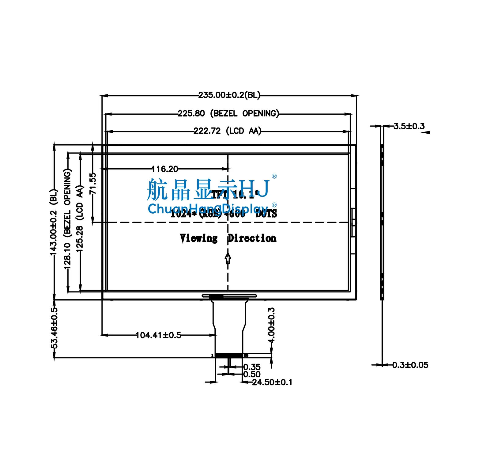 OEM 10.1 Inch
