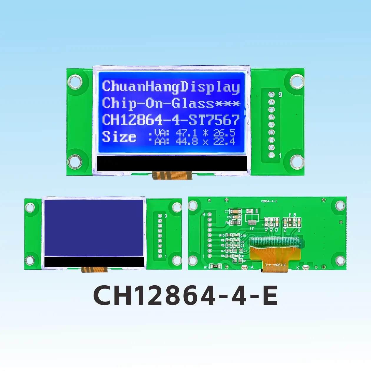 CH12864-4-E 12864 graphic lcd