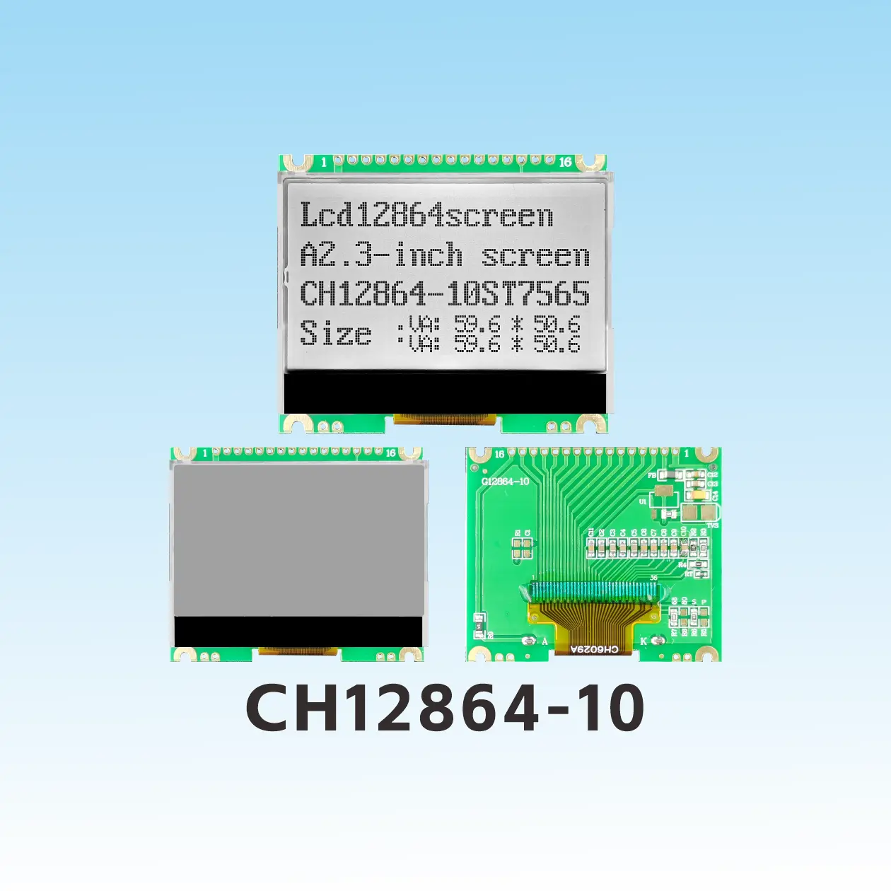 CH12864-10  12864 cog lcd